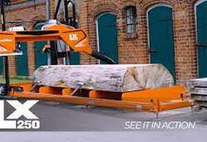 *Saw MASSIVE Hardwood Logs* Wood-Mizer LX250 Twin Rail Sawmill