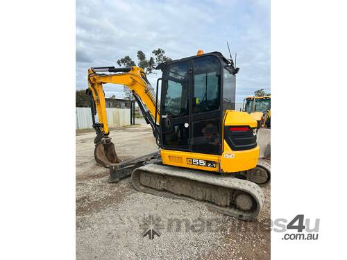 2018 JCB 55Z MINI EXCAVATOR U4516