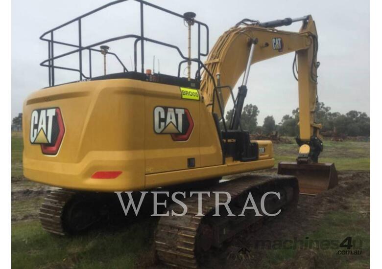 caption CATERPILLAR 330-07 Forestry Excavator
