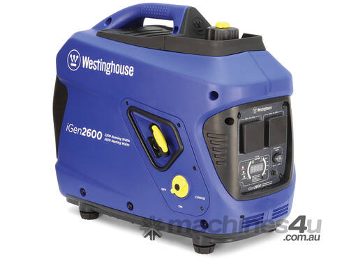 caption CVA Compressors - Westinghouse Digital Inverter Generator - iGen2600
