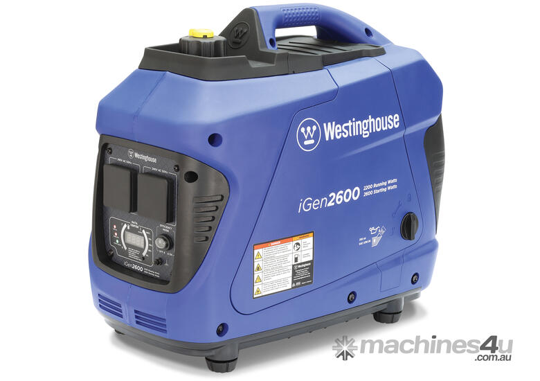 caption CVA Compressors - Westinghouse Digital Inverter Generator - iGen2600