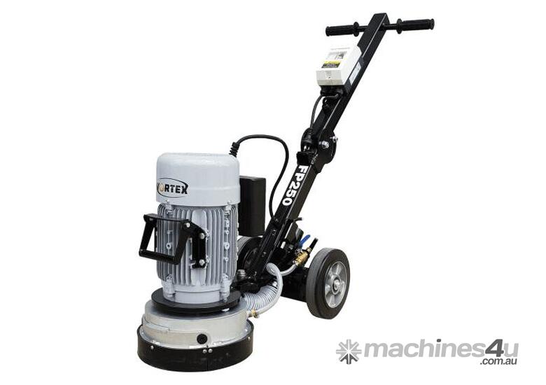 caption Vortex FP250 Concrete Grinder: Compact, Powerful, & Perfect for Small-Scale Grinding!