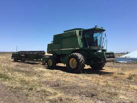 1996 JOHN DEERE CTS HEADER w/ 30' JOHN DEERE FRONT - picture0' - Click to enlarge