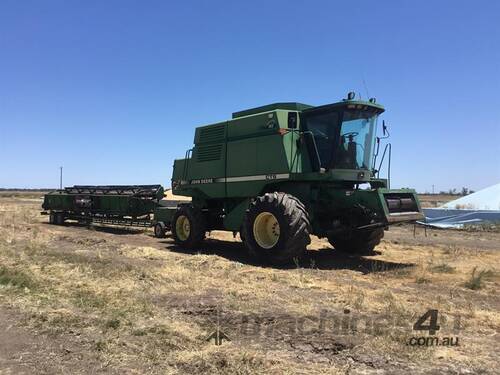 1996 JOHN DEERE CTS HEADER w/ 30' JOHN DEERE FRONT