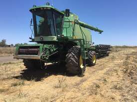 1996 JOHN DEERE CTS HEADER w/ 30' JOHN DEERE FRONT - picture0' - Click to enlarge