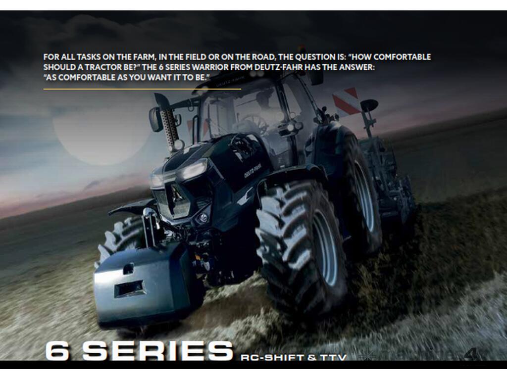 New Deutz Fahr 6165TTV Tractors in WELSHPOOL, WA