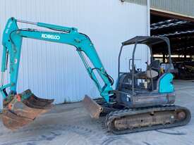 Kobelco 5 tonne excavator for sale SK55SRX - picture0' - Click to enlarge