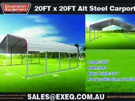 Steel Carport 20 x 20 x10 ft - picture0' - Click to enlarge