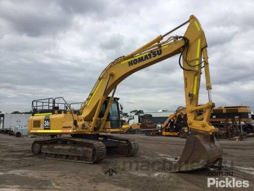 2018 Komatsu PC300LC-8MO Excavator (Steel Tracked)