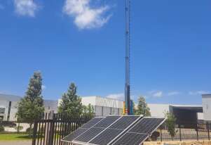 Solar / Diesel Hybrid Lighting Tower
