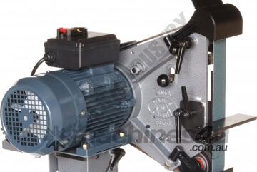SHAW - Radius Master Pedestal Belt Linisher Variable Speed SHAW - Radius Master Pedestal Belt Linisher Variable Speed