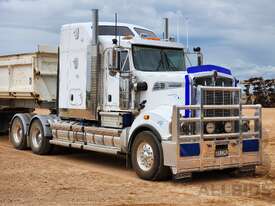 10/2014 Kenworth T909 6x4 Prime Mover Sleeper Cab 2d White Turbo Diesel 14.9L 500 HP - picture0' - Click to enlarge