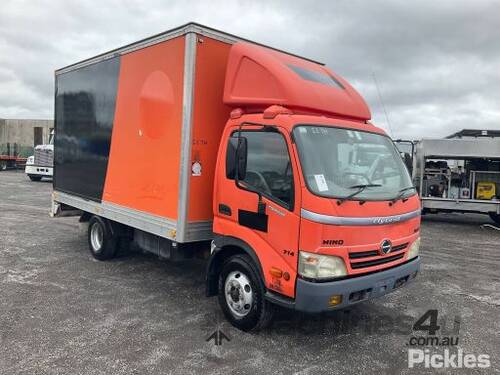 2010 Hino Dutro Hybrid Pantech Body