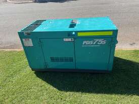 Air Compressor Airman 75CFM 2962 hours 2 outlets Diesel - picture0' - Click to enlarge
