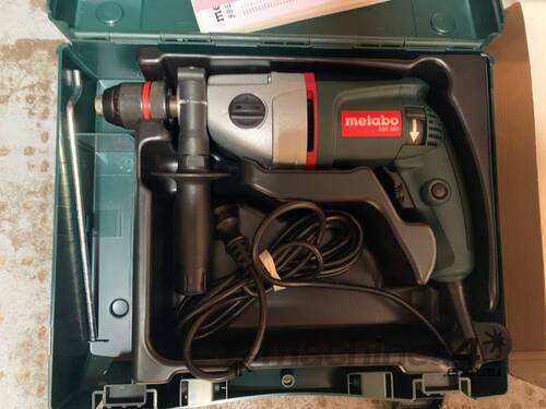 Metabo SBE660 240v Hammer Drill with Case
