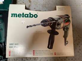 Metabo SBE660 240v Hammer Drill with Case - picture1' - Click to enlarge
