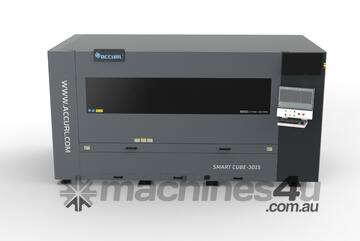 AccurlCMT SMART Cube FIBER LASER | 6KW MAX | 3 x 1.5M |BOCI HEAD | CYPCUT CONTROLLER | ENCLOSED