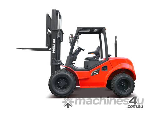 FORKLIFTS DIRECT - HELI CPCD35 - 3.5t Rough Terrain Forklift