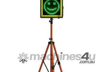 Happy Harry Speed Sign: Encouraging Safer Roads with a Smile