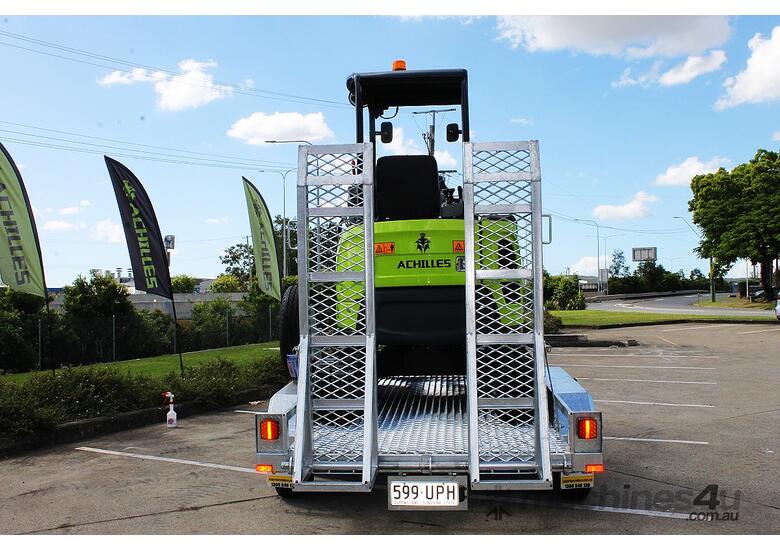 Achilles A26S Mini Excavator Yanmar Engine Trailer Package