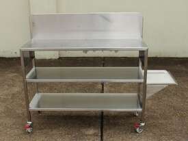 Stainless Steel Mobile Rack - picture0' - Click to enlarge