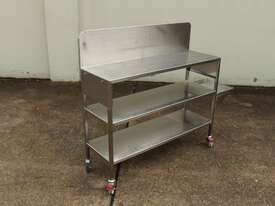 Stainless Steel Mobile Rack - picture1' - Click to enlarge