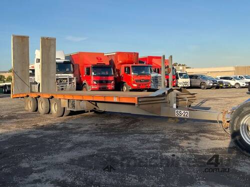 2012 Heavy Haul Beaver Tail Plant Trailer