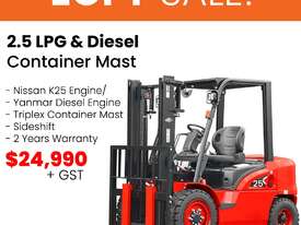 Hangcha 2.5T LPG/Diesel Forklift - EOFY SALE - picture0' - Click to enlarge