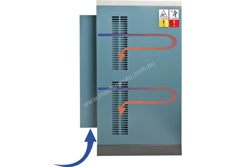 caption BOSS 48CFM/ 10HP Silent Air Compressor