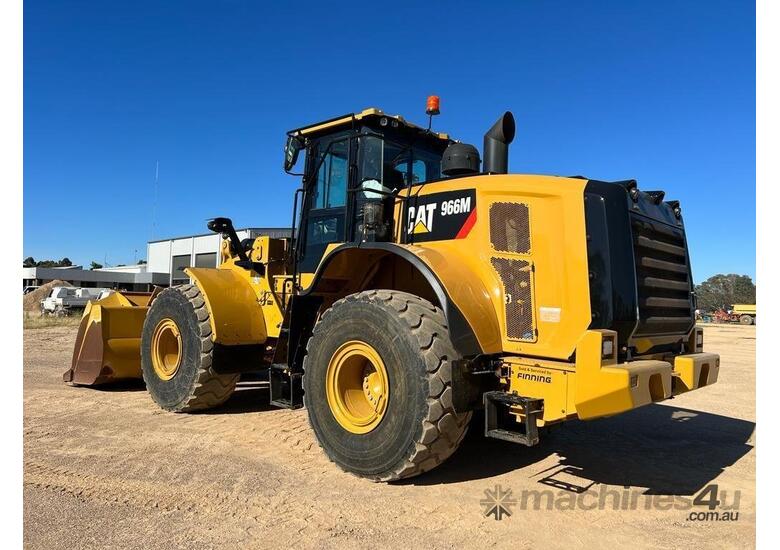 caption 2018 Caterpillar 966M Wheel Loader - 9,070 Hours