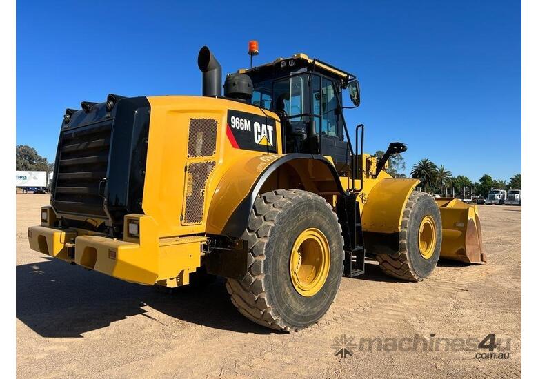 caption 2018 Caterpillar 966M Wheel Loader - 9,070 Hours