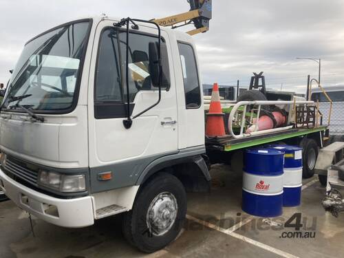 1995 Hino Cherry Picker Truck Stelco C-83G-TG, Service History Provided