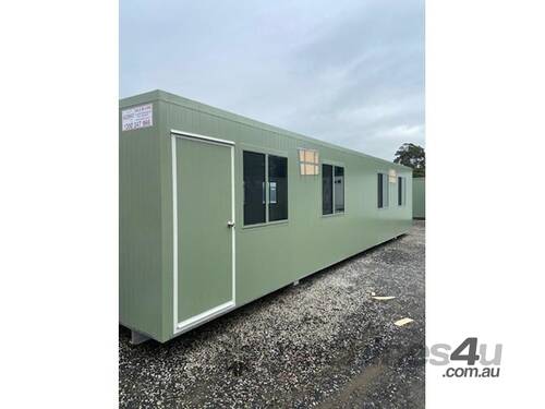 caption Auzbilt Open Plan Portable Offices: 12m x 6m, For Sale