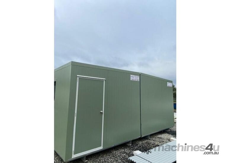 caption Auzbilt Open Plan Portable Offices: 12m x 6m, For Sale