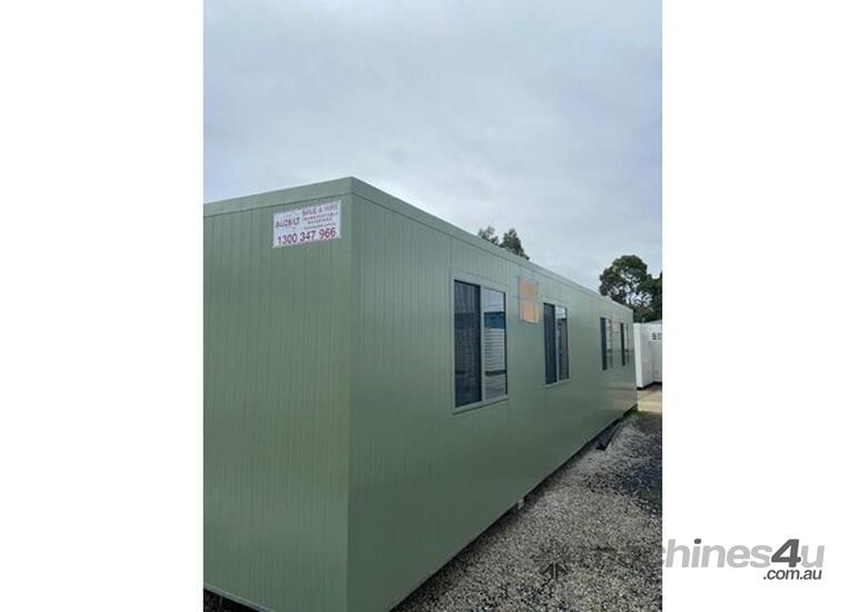 caption Auzbilt Open Plan Portable Offices: 12m x 6m, For Sale