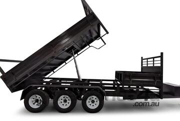 CUSTOM 12X7 FLAT TOP TIPPER TRAILER 4.5 TONNE