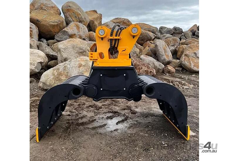 caption (BRAND NEW) Rotating Sorting / Demolition Grab 10T - 16T + FREE SERVICING KIT (RRP $3,575)