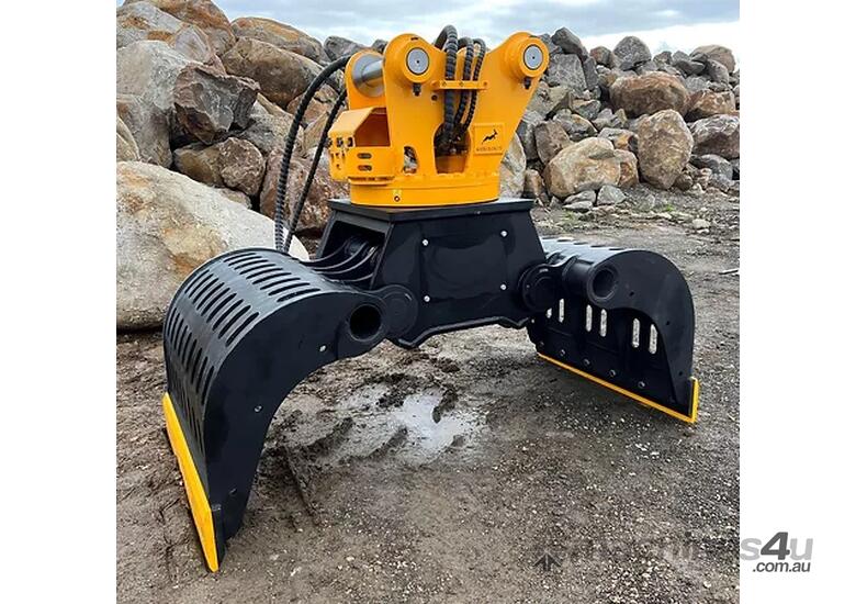 caption (BRAND NEW) Rotating Sorting / Demolition Grab 10T - 16T + FREE SERVICING KIT (RRP $3,575)