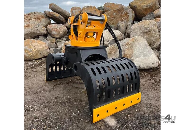 caption (BRAND NEW) Rotating Sorting / Demolition Grab 10T - 16T + FREE SERVICING KIT (RRP $3,575)