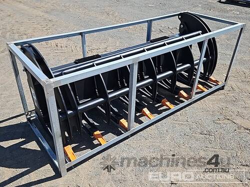 Heavy Grass Fork Grapple to suit Skidsteer Loader 