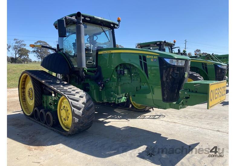 caption 2019 John Deere 8345RT Track Tractors