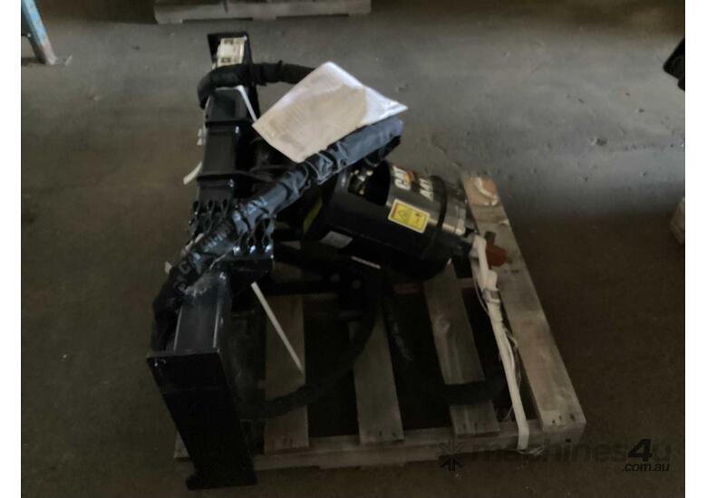 caption skid steer auger