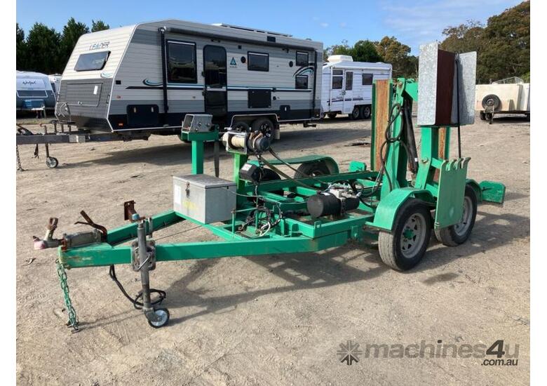 caption 2015 Capital Body Works Plant Tandem Axle Bin Lifting Trailer