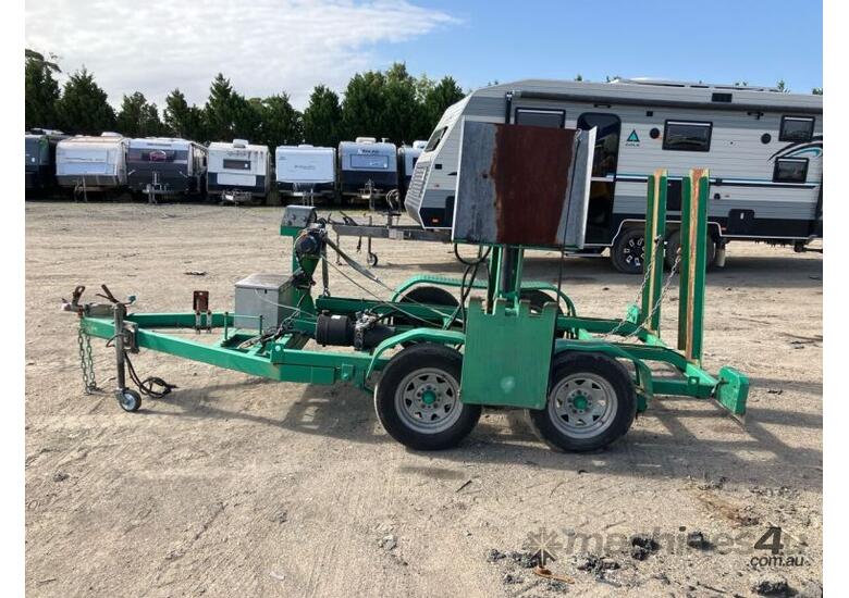 caption 2015 Capital Body Works Plant Tandem Axle Bin Lifting Trailer