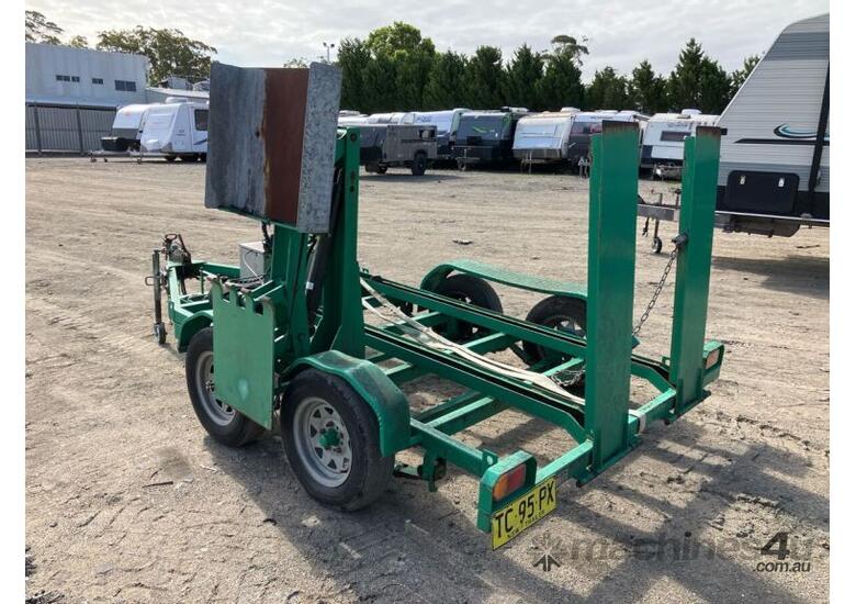 caption 2015 Capital Body Works Plant Tandem Axle Bin Lifting Trailer