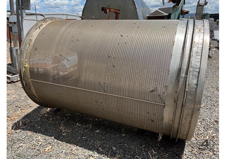 Screen Contra Shear , 2.3m long x 1.5m Dia x .075mm mesh