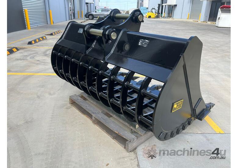 caption Heavy Duty Mud Sieve Bucket 12-18 Tonne