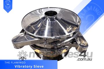 Flamingo 1000mm Vibratory Sieve, Low Noise, All Contact-Parts Stainless Steel!