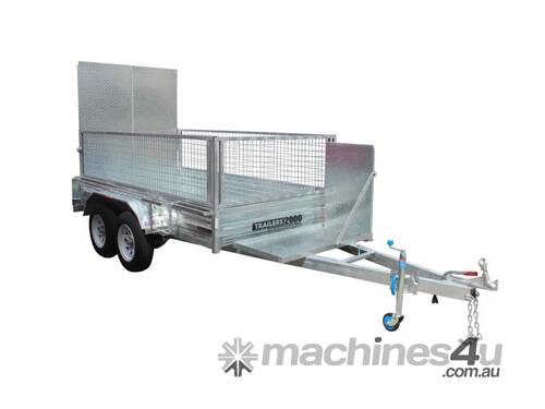 caption Custom Mower Trailers for Lawn Care and Garden Maintenance!