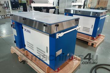 LINIA SD-H MANUAL DEBURRING/POLISHING MACHINE | VARIABLE SPEED | 1150 X 700 TABLE